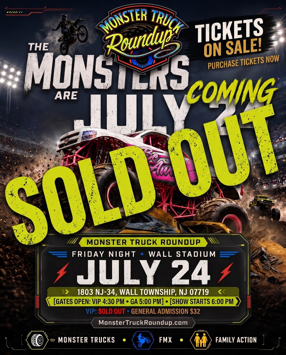 Monster Truck Roundup at Wall Stadium Speedway